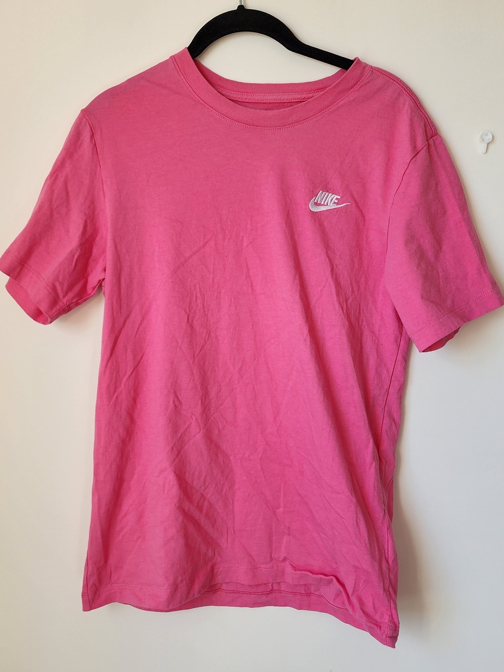 Nike Pink Short Sleeve Swoosh T-Shirt
